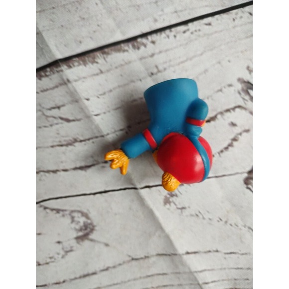 Vtg Fozzie Bear Football Player Finger Puppet The Muppets Henson - Picture 2 of 4